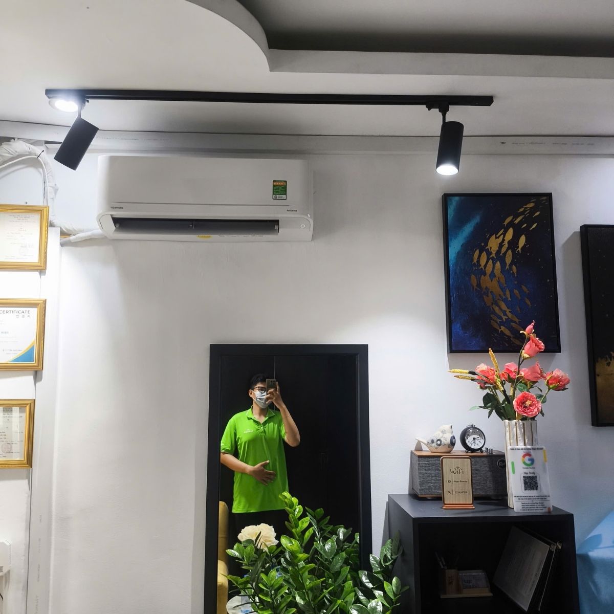 tạo điểm nhấn và tăng giá trị không gian.